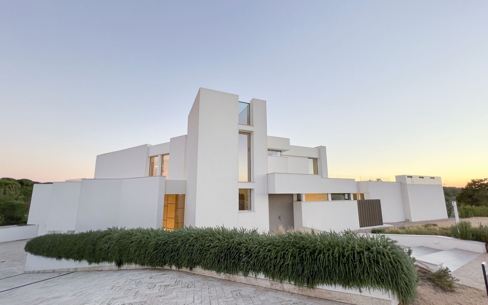 Premium property at dusk, Costa Brava